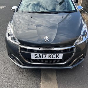 Peugeot model 208  registration 2017